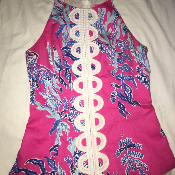 Lilly Pulitzer Tops - pink lilly pulitzer tank 💕